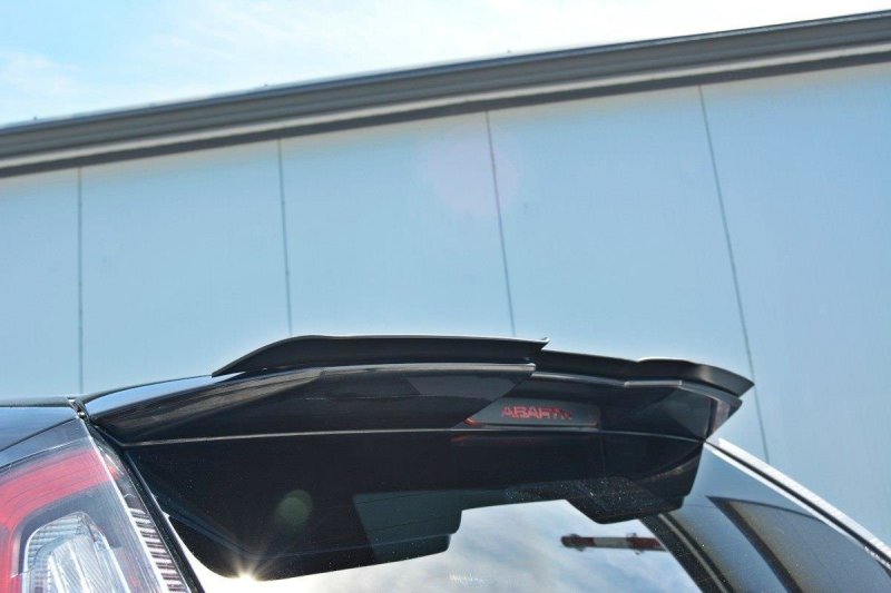 Maxton Spoiler CAP für Fiat Punto Evo Abarth schwarz Hochglanz FI-PU-EVO-AB-CAP1-G