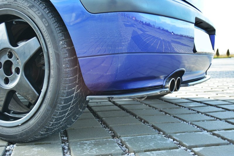 Maxton Heck Ansatz Flaps Diffusor für SEAT IBIZA MK2 FACELIFT CUPRA schwarz Hochglanz SE-IB-2F-CU-RSD1-G