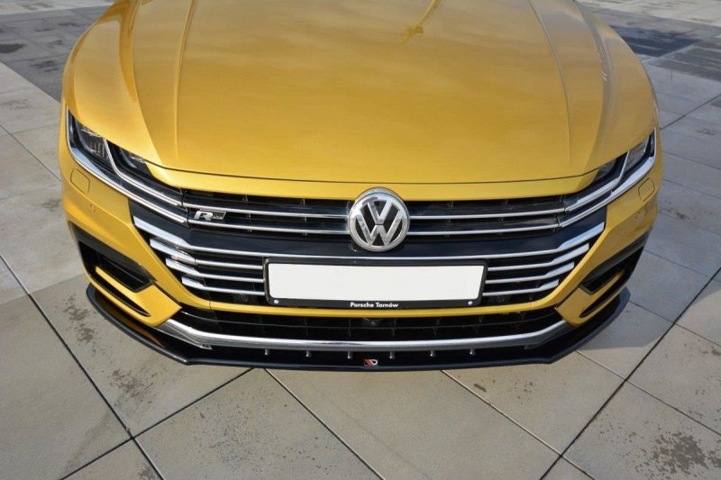 Maxton Front Ansatz für v.3 VW ARTEON schwarz Hochglanz VW-AR-1-RLINE-FD3-G