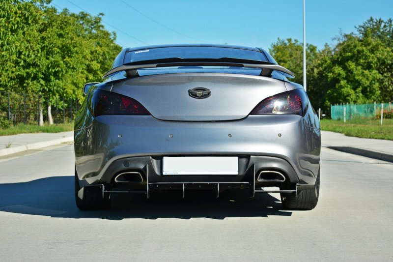 Maxton Heckschürze für HYUNDAI GENESIS COUPÉ MK.1 HY-GE-1-C-CNC-RS1