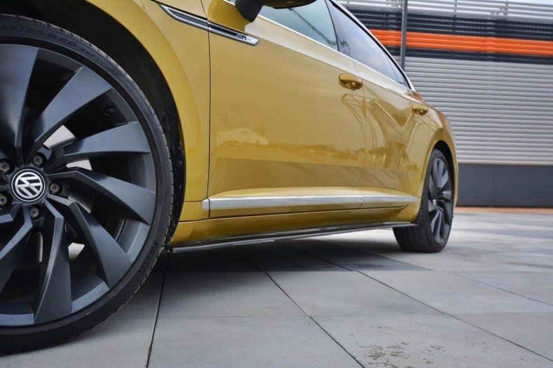 Maxton Seitenschweller Ansatz für VW ARTEON schwarz Hochglanz VW-AR-1-RLINE-SD1-G