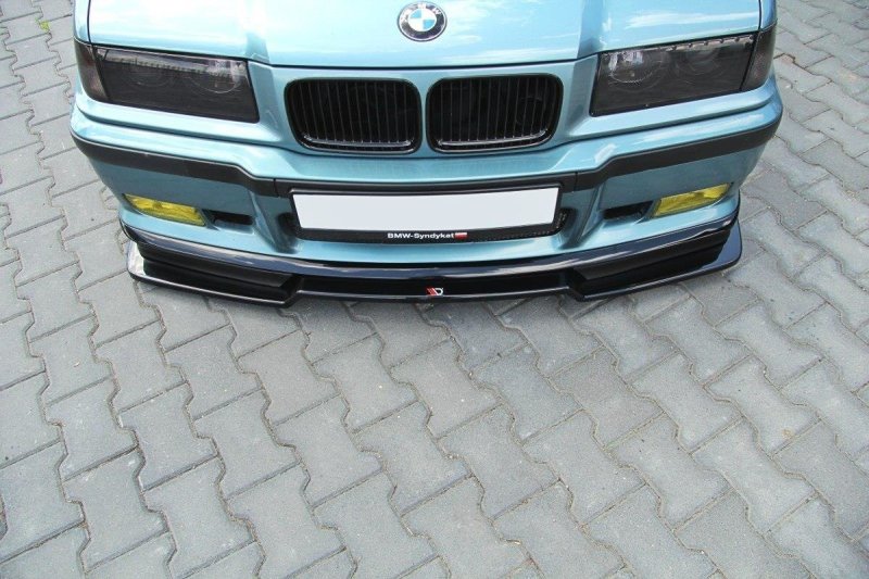 Maxton Front Ansatz V.2 für BMW M3 E36 schwarz Hochglanz BM-3-36-M-FD2-G