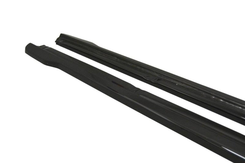 Maxton Seitenschweller Ansatz für Audi Q2 Mk.1 schwarz Hochglanz AU-Q2-1-SD1-G