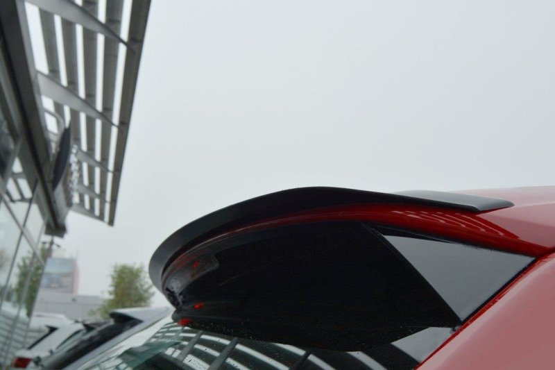 Maxton Spoiler CAP für Audi Q2 Mk.1 schwarz Hochglanz AU-Q2-1-CAP1-G