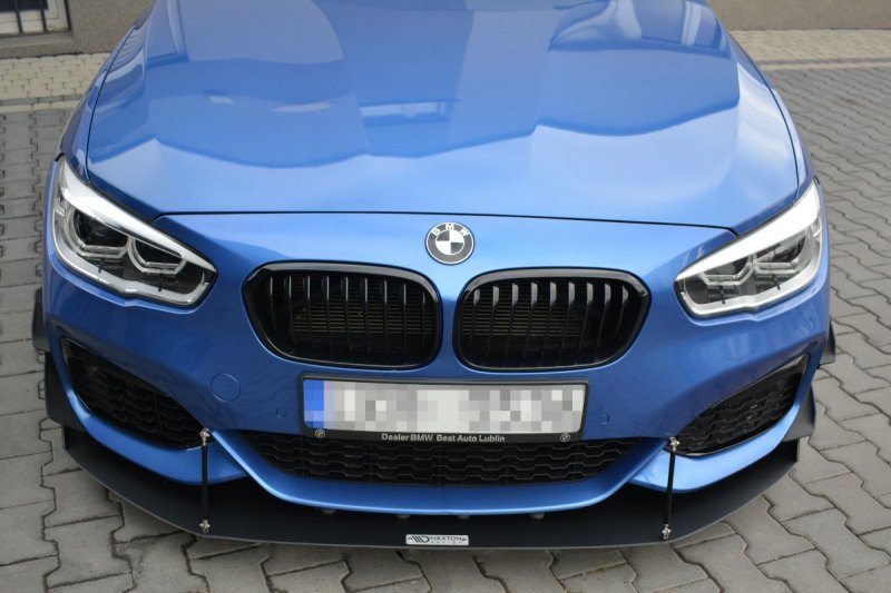 Maxton Racing Front Ansatz V.2 für BMW 1er F20/F21 M-Power FACELIFT BM-1-F20F-M-CNC-FD2