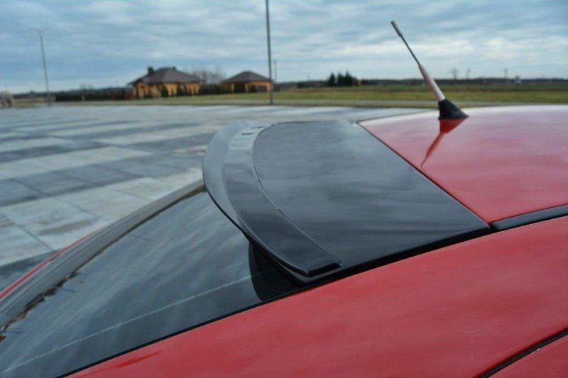 Maxton Spoiler CAP für Seat Leon Mk1 Cupra schwarz Hochglanz SE-LE-1-CU-CAP1-G