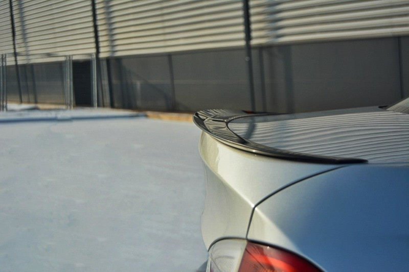 Maxton Spoiler CAP für BMW 3er E90 M Paket schwarz Hochglanz BM-3-90-MPACK-CAP1-G
