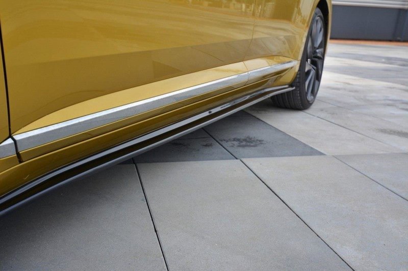 Maxton Seitenschweller Ansatz für VW ARTEON schwarz Hochglanz VW-AR-1-RLINE-SD1-G
