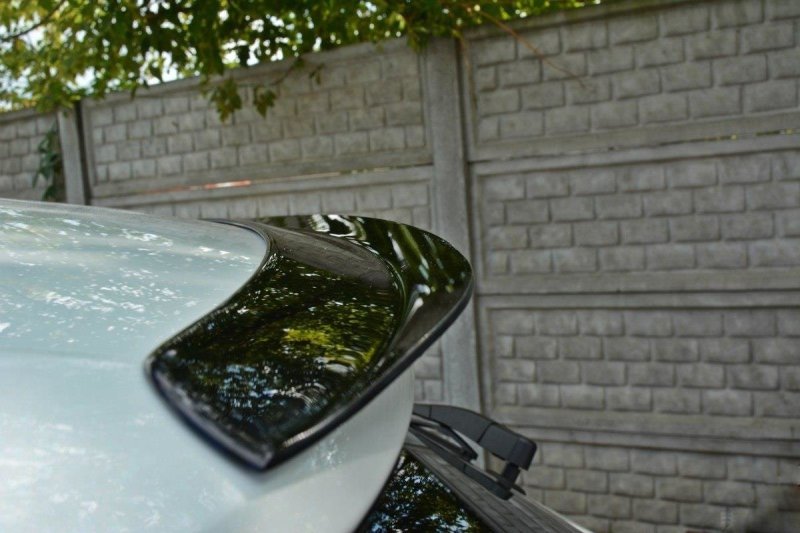 Maxton Spoiler CAP für Renault Megane Mk4 Hatchback schwarz Hochglanz RE-ME-4-CAP1-G