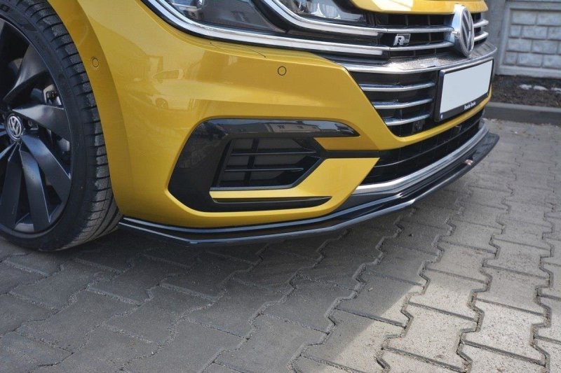 Maxton Front Ansatz für v.1 VW ARTEON schwarz Hochglanz VW-AR-1-RLINE-FD1-G