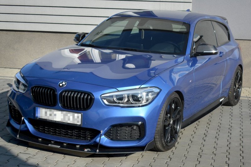 Maxton Racing Front Ansatz V.2 für BMW 1er F20/F21 M-Power FACELIFT BM-1-F20F-M-CNC-FD2