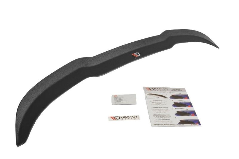 Maxton Spoiler CAP V.1 für Ford Fiesta Mk8 ST / ST-Line schwarz Hochglanz FO-FI-8-STLINE-CAP1-G