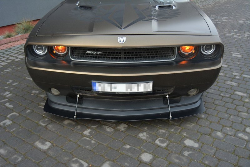 Maxton HYBRID Front Ansatz V.1 für DODGE CHALLENGER MK3. PHASE-I SRT8 COUPE DO-CHL-3-SRT8-FD1G+CNC
