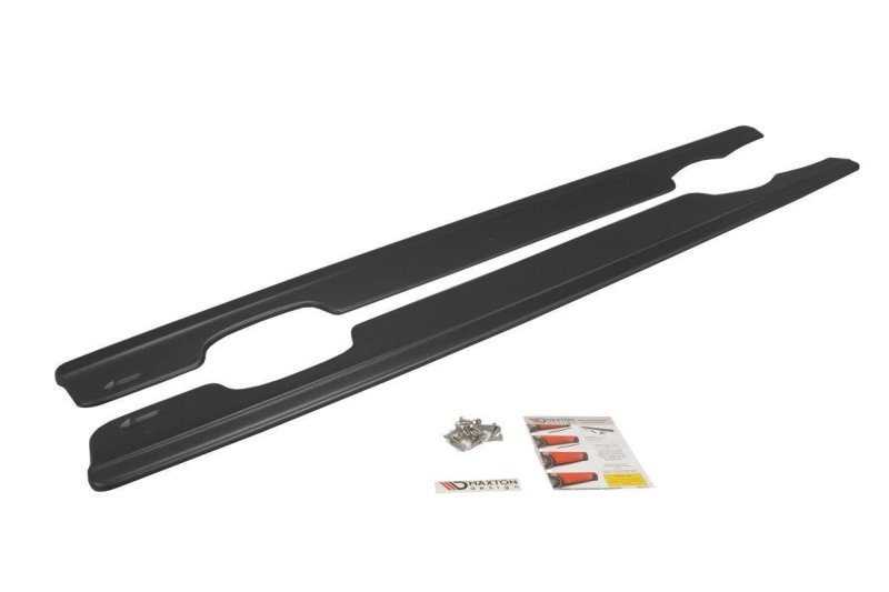 Maxton Seitenschweller Ansatz für BMW M3 E46 Coupe schwarz Hochglanz BM-3-46-M-C-SD1-G