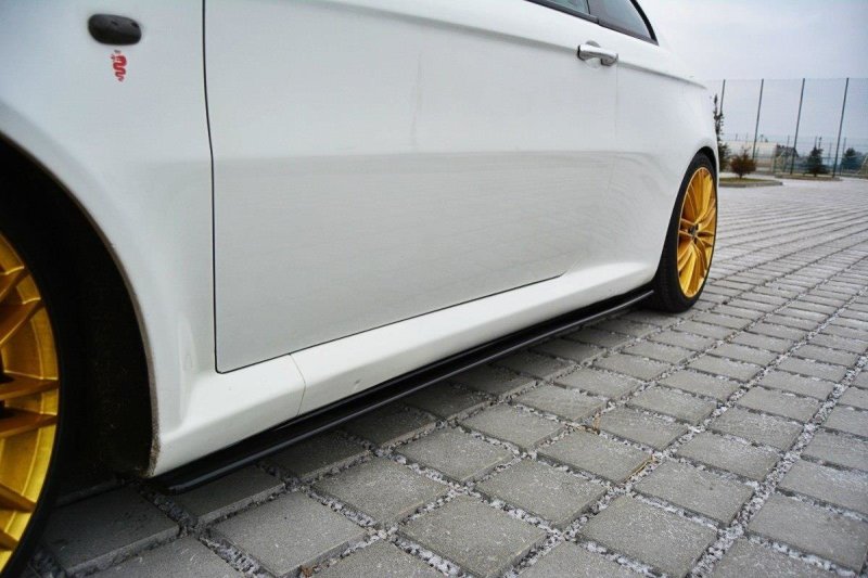 Maxton Seitenschweller Ansatz für Alfa Romeo GT schwarz Hochglanz AL-GT-SD1-G