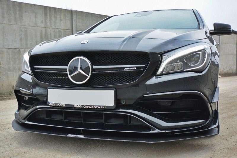 Maxton Racing Front Ansatz V.1 für Mercedes CLA A45 AMG C117 Facelift ME-CLA-117F-AMG-CNC-FD1