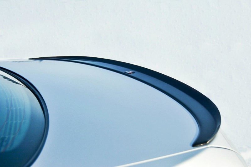 Maxton Spoiler CAP für BMW 3er E90 M Paket schwarz Hochglanz BM-3-90-MPACK-CAP1-G