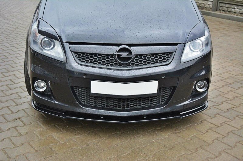 Maxton Front Ansatz für OPEL ZAFIRA B OPC / VXR schwarz Hochglanz OP-ZA-2-OPC-FD1-G