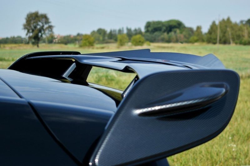 Maxton Spoiler CAP für Mercedes A W176 AMG Facelift schwarz Hochglanz ME-A-176F-AMG-CAP1-G