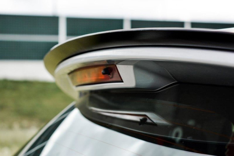 Maxton Spoiler CAP für Renault Clio Mk4 schwarz Hochglanz RE-CL-4-CAP1-G