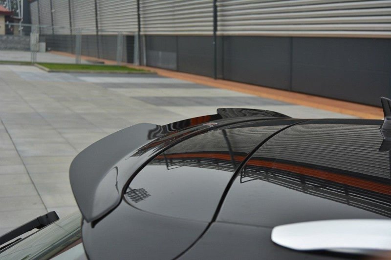Maxton Spoiler CAP für Audi A6 C7 Avant schwarz Hochglanz AU-A6-C7-AV-CAP1-G