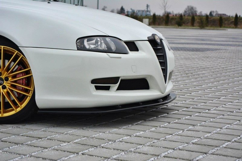 Maxton Front Ansatz V.1 für Alfa Romeo GT schwarz Hochglanz AL-GT-FD1-G