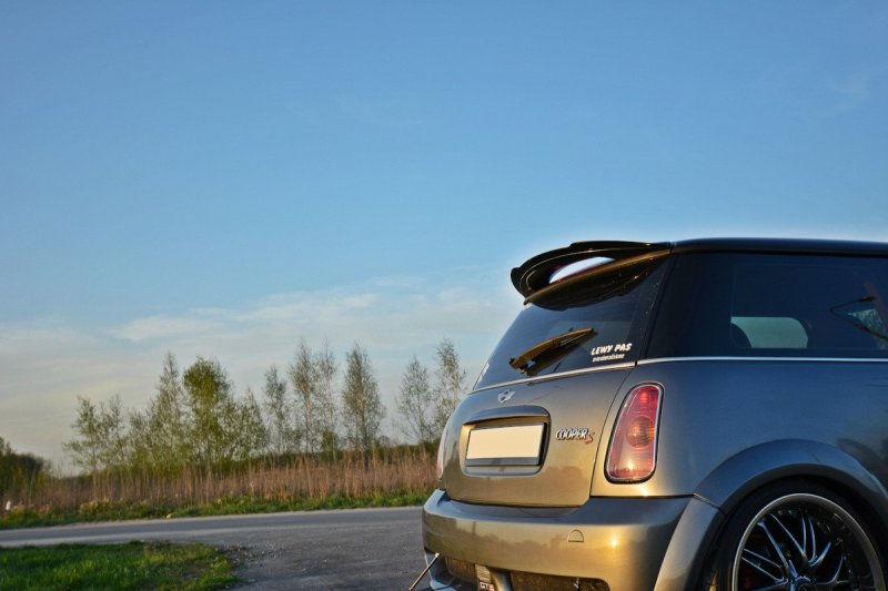 Maxton Spoiler CAP für MINI R53 COOPER S JCW schwarz Hochglanz MC-S-1-53-JCW-CAP1-G