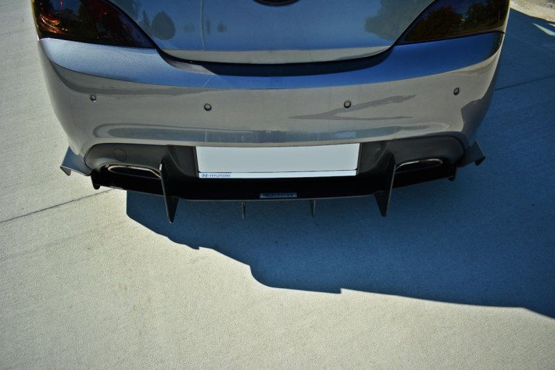 Maxton Heckschürze für HYUNDAI GENESIS COUPÉ MK.1 HY-GE-1-C-CNC-RS1