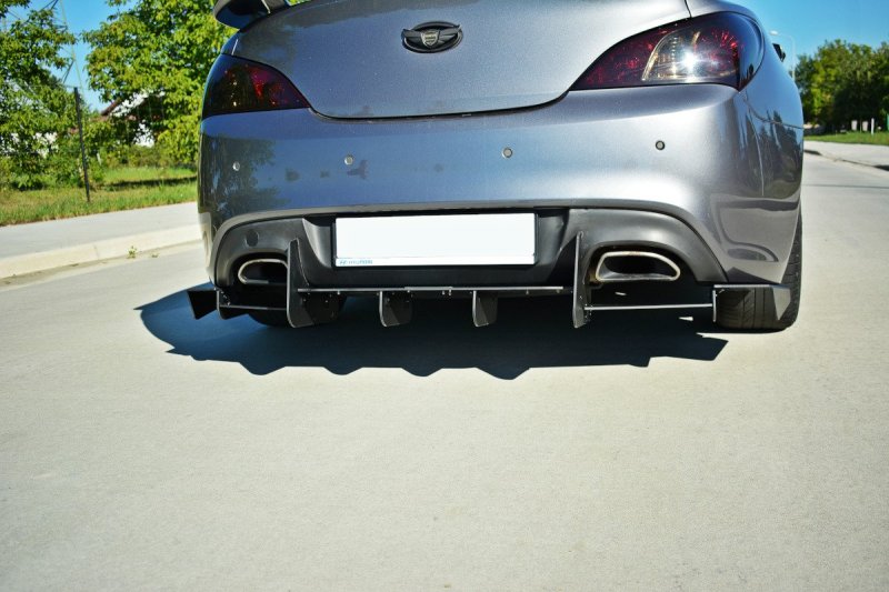 Maxton Heckschürze für HYUNDAI GENESIS COUPÉ MK.1 HY-GE-1-C-CNC-RS1