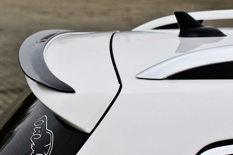 Maxton Spoiler CAP für Vw Passat B7 R-Line Variant schwarz Hochglanz VW-PA-B7-RLINE-VA-CAP1-G