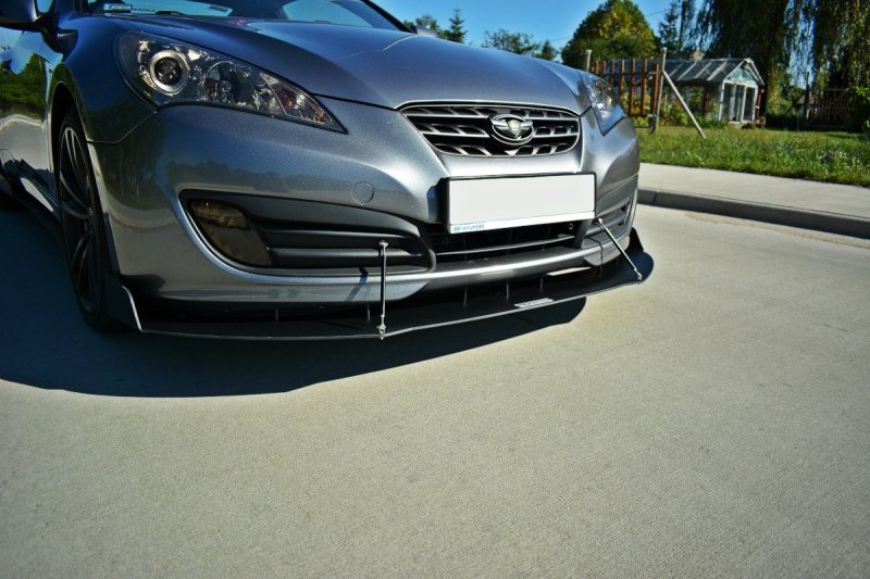 Maxton Racing Front Ansatz für HYUNDAI GENESIS COUPÉ MK.1 HY-GE-1-C-CNC-FD1