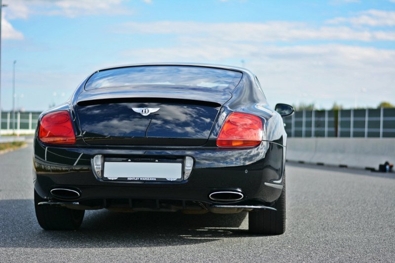 Maxton Heck Ansatz Flaps Diffusor für BENTLEY CONTINENTAL GT schwarz Hochglanz BE-CO-GT-1-RSD1-G
