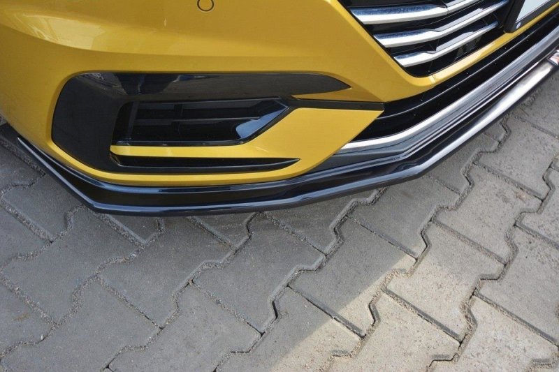 Maxton Front Ansatz für v.1 VW ARTEON schwarz Hochglanz VW-AR-1-RLINE-FD1-G