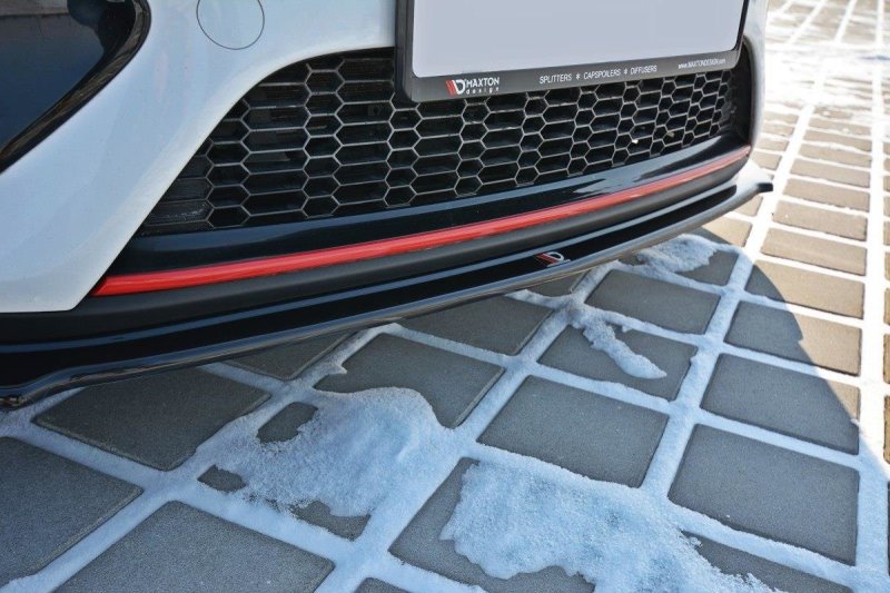 Maxton Front Ansatz V.1 für KIA CEE"D / PRO CEE"D GT MK2 schwarz Hochglanz KI-CE-2-GT-FD1-G