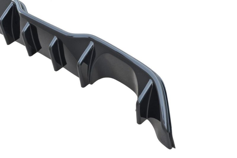 Maxton Diffusor Heck Ansatz für Ford Fiesta ST Mk7 FL schwarz Hochglanz FO-FI-7F-ST-RS1-G