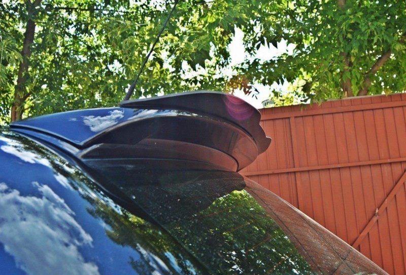 Maxton Spoiler CAP für Skoda Fabia RS Mk1 schwarz Hochglanz SK-FA-1-RS-CAP1-G