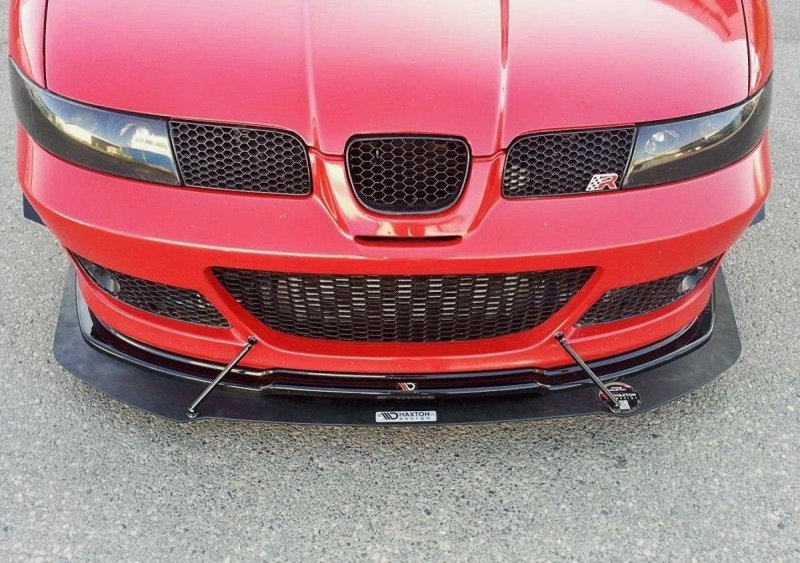 Maxton HYBRID Front Ansatz für Seat Leon Mk1 Cupra SE-LE-1-CU-FD1G+CNC
