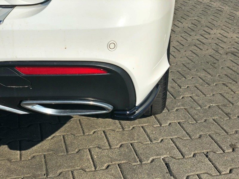 Maxton Heck Ansatz Flaps Diffusor für Mercedes GLE W166 AMG-Line Carbon Look  ME-GLE-166-AMGLINE-RSD1-C