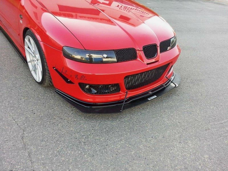 Maxton HYBRID Front Ansatz für Seat Leon Mk1 Cupra SE-LE-1-CU-FD1G+CNC