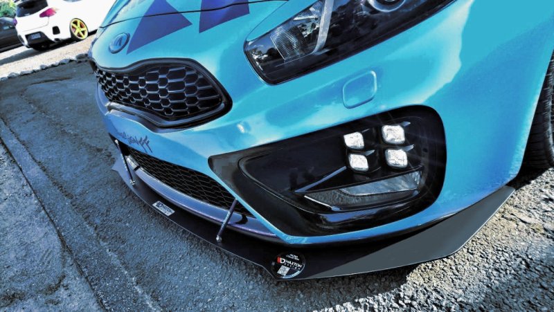 Maxton Racing Front Ansatz für KIA CEE"D / PRO CEE"D GT MK2 KI-CE-2-GT-CNC-FD1
