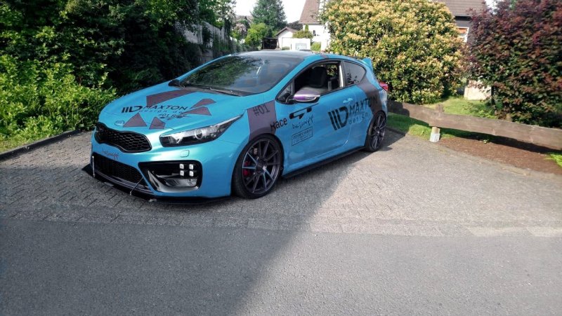 Maxton Racing Seitenschweller Ansatz KIA CEE"D / PRO CEE"D GT MK2 KI-CE-2-GT-CNC-SD1