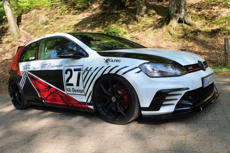 Maxton Racing Front Ansatz für VW GOLF 7 GTI CLUBSPORT VW-GO-7-GTI-CS-CNC-FD1