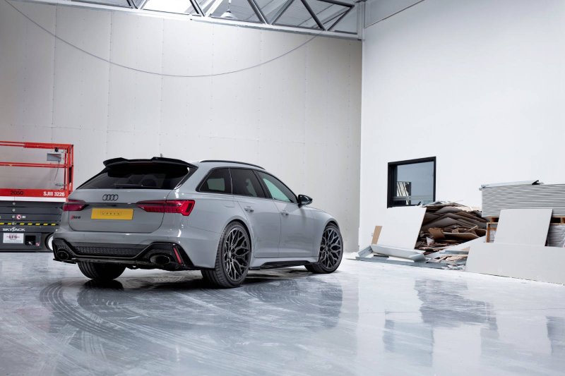 Maxton Spoiler CAP V.2 für Audi RS6 C8 schwarz Hochglanz AU-RS6-C8-CAP2-G