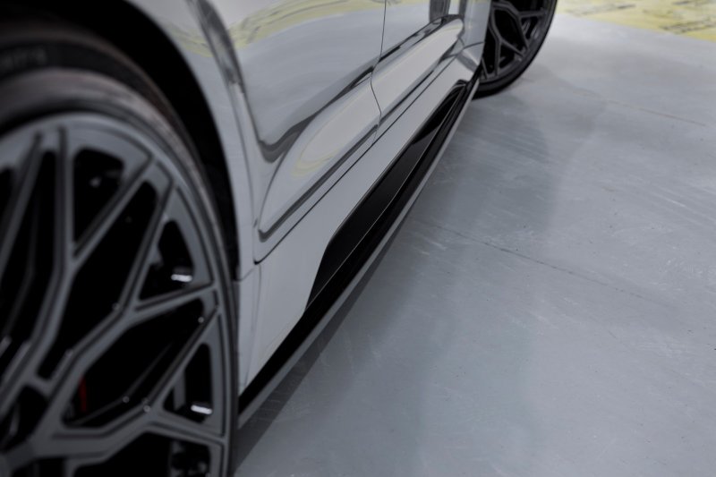 Maxton Seitenschweller Ansatz für V.2 für Audi RS6 C8 / RS7 C8 schwarz Hochglanz AU-RS6-C8-SD2-G
