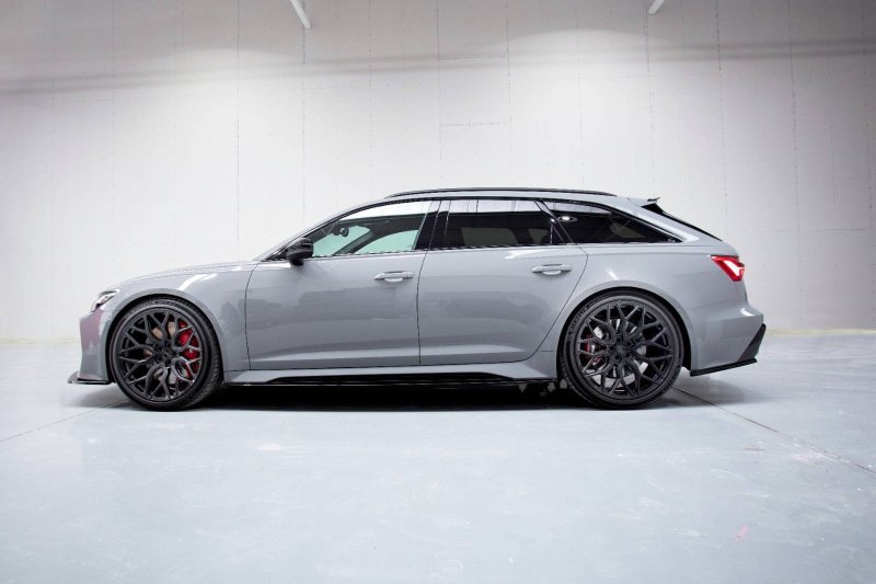 Maxton Front Ansatz V.2 für Audi RS6 C8 / RS7 C8 schwarz Hochglanz AU-RS6-C8-FD2-G