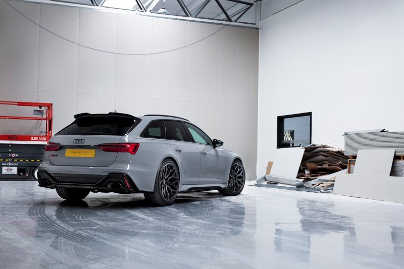 Maxton Seitenschweller Ansatz für V.2 für Audi RS6 C8 / RS7 C8 schwarz Hochglanz AU-RS6-C8-SD2-G