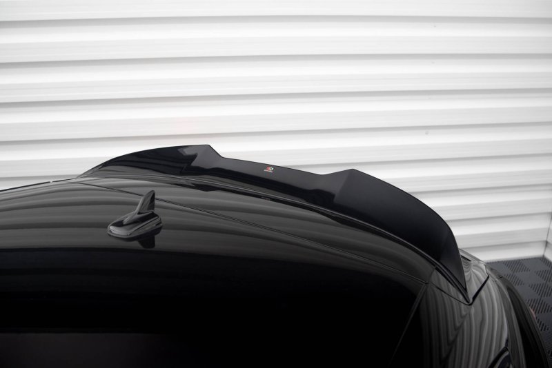 Maxton Spoiler CAP Abrisskante 3D Audi Q3 Sportback F3 schwarz Hochglanz AU-Q3-2-SB-CAP1-G