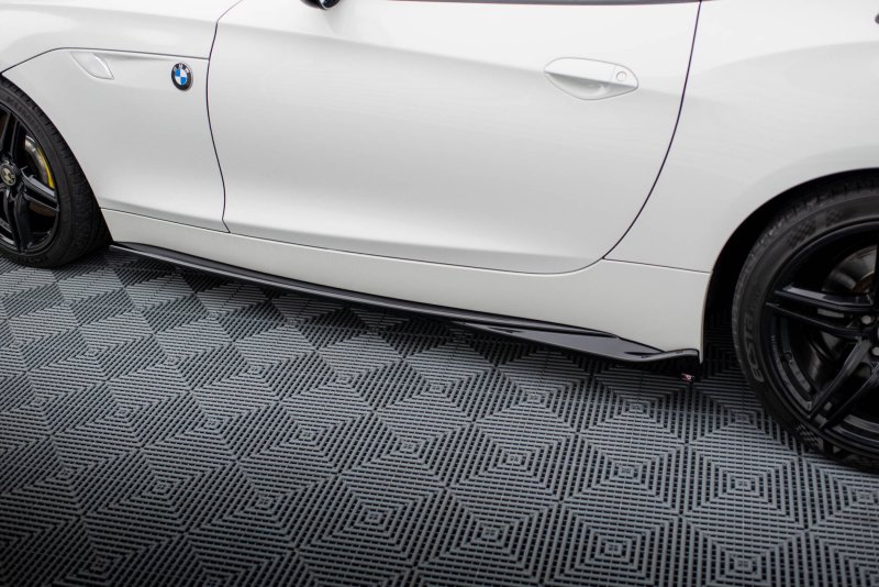 Maxton Seitenschweller Ansatz BMW Z4 E89 schwarz Hochglanz BM-Z4-89-SD1-G