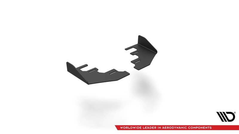 Maxton Hintere Seiten Flaps für Seat Leon FR Hatchback Mk4 schwarz Hochglanz SELE4FRCNC-RSF1-G