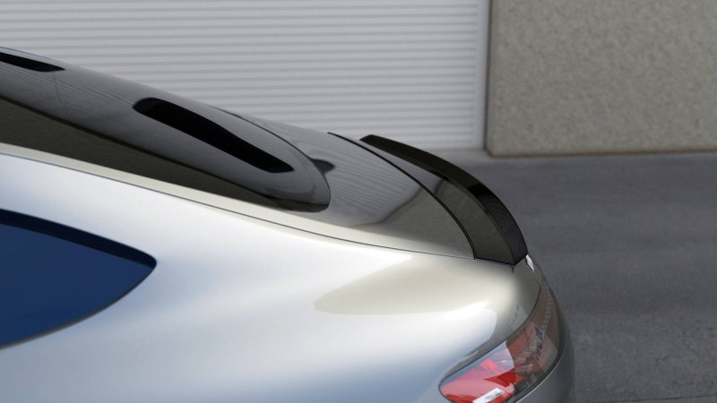 Maxton Spoiler CAP Abrisskante Mercedes-AMG GT / GT S C190 Facelift schwarz Hochglanz ME-AMG-GT-1-CAP1-G